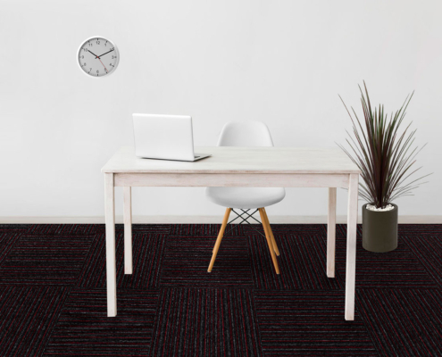 Showroom Alfombra modular solid stripes 520 marca nuvow