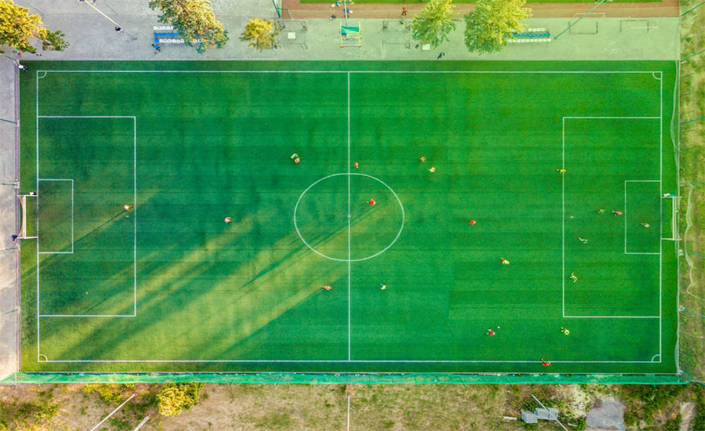 showroom pasto sintético deportivo en canchas de soccer