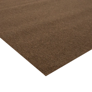 Alfombra de uso rudo en rollo, modelo Astra 194 con nudo pequeño, color café marca nuvow