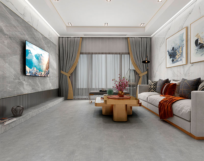 PISO SPC MARCA TEKNOSTEP, COLECCIÓN CONCRETE, MODELO CONCRETE
