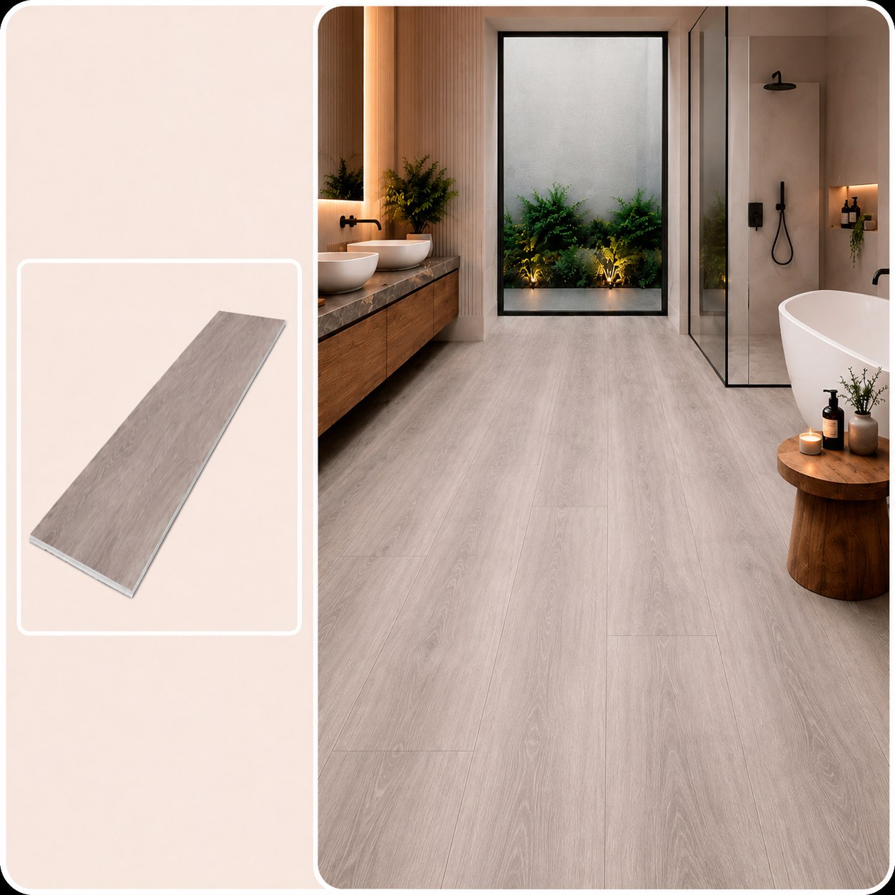 Piso Vinilico SPC Baner 1